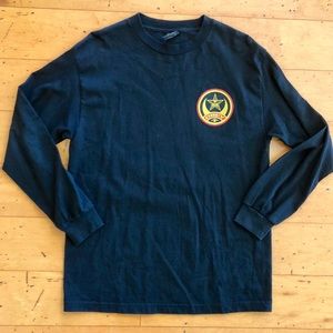 Obey Black Long Sleeve T-shirt M